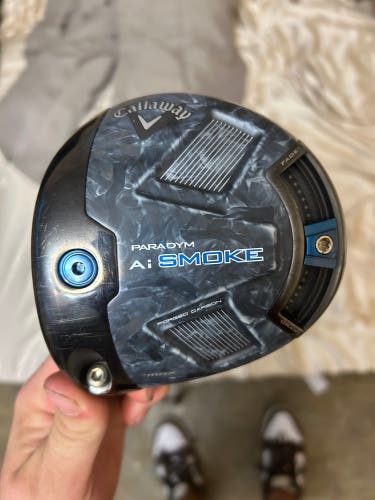 Men's 2024 Callaway Paradym AI Smoke Max Left Hand Driver 9 Loft (New)