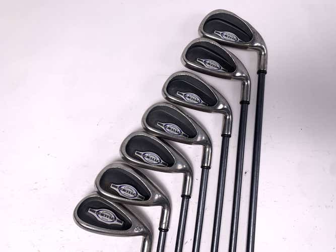 Callaway Big Bertha 2002 Iron Set 4-PW RCH 65i Ladies Graphite Womens RH