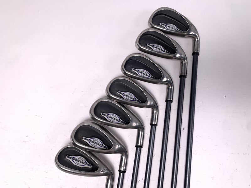 Callaway Big Bertha 2002 Iron Set 4-PW RCH 65i Ladies Graphite Womens RH