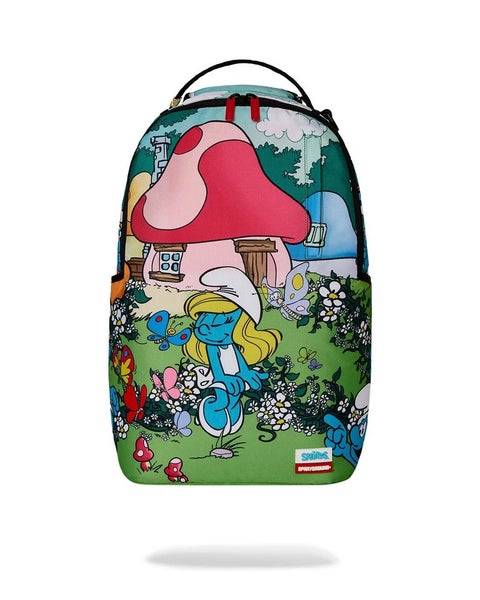 Sprayground Peanuts Surfing Hokusai DLXR Men Multicolor Graphics Backpack GBS197