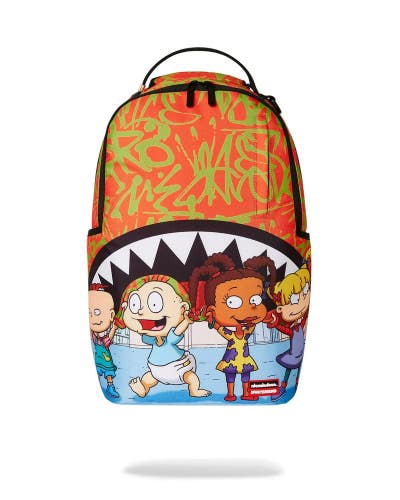 Sprayground Rugrats Curtain Reveal DLXR Backpack Multi Travel Laptop Bag GBS177