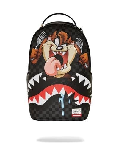 Sprayground Taz Shark Bite Unisex Multi Graphics Zipper Pockets Backpack GBS209