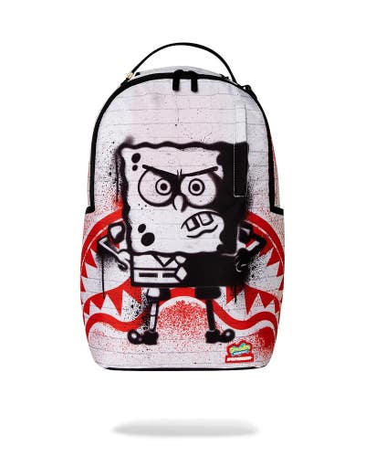Sprayground Spongebob Stencil Wall Dlxr B7327 Multicolor Printed Backpack GBS180