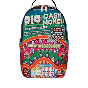 Sprayground Scratch Off Card DLXR Backpack Unisex Multi Laptop Sleeve Bag GBS99