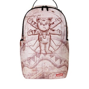 Sprayground Diablo Bear Renaissance DLXR Backpack Unisex Shoulder Strap GBS41