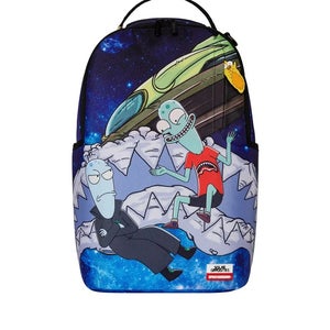 Sprayground Solar Opposites Crash Sharkmouth DLXR Backpack Unisex Multi GBS168