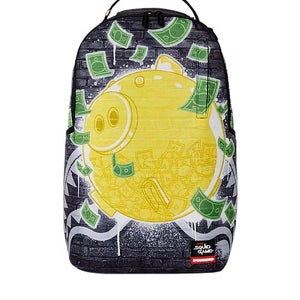 Sprayground Squid Game Piggy DLXR Backpack Unisex Multi Laptop Sleeve Bag GBS159