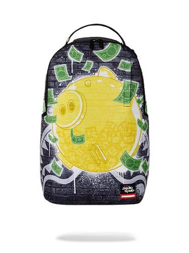 Sprayground Squid Game Piggy DLXR Backpack Unisex Multi Laptop Sleeve Bag GBS159
