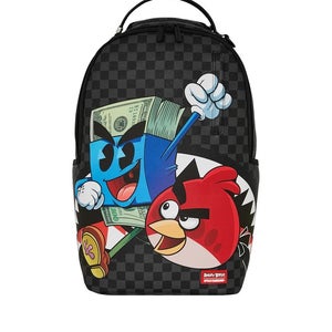 Sprayground Angry Birds X Money Boyz B7797 Backpack Unisex Multi Graphic GBS214
