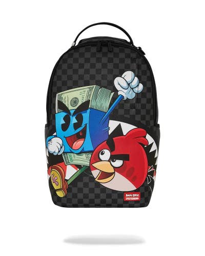 Sprayground Angry Birds X Money Boyz B7797 Backpack Unisex Multi Graphic GBS214
