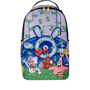 Sprayground SpongeBob Crew Money Bath DLXR Backpack Multi Top Handle Bag GBS175