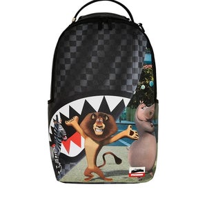 Sprayground Madagascar NYC Reveal B7790 Bag Unisex Black Graphic Backpack GBS210