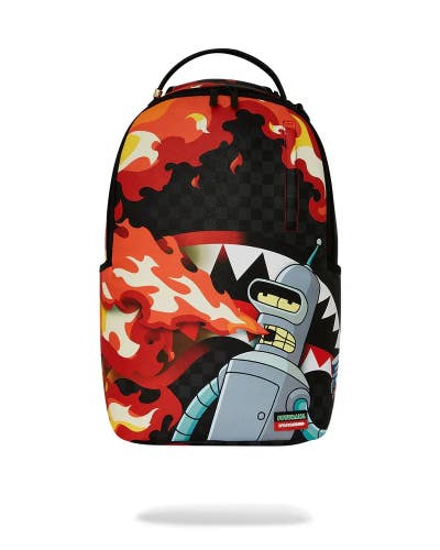 Sprayground Bender Fire Drama DLXV B7795 Bag Unisex Multicolor Backpack GBS212