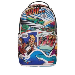 Sprayground 305 Retro Comic Dlxr B7170 Unisex Multicolor Printed Backpack GBS93