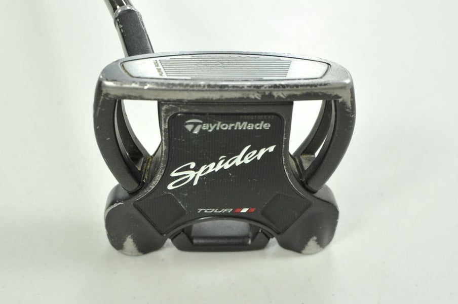 LEFT HANDED TaylorMade Spider Tour Black 34" Putter Steel #200696