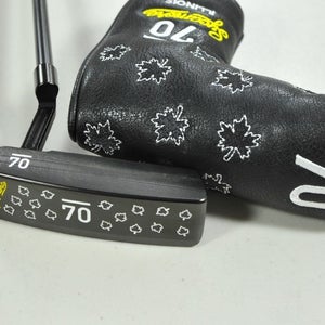 LEFT HANDED Sub 70 Sycamore 001 Blade 35" Putter Steel with Head Cover  #201142