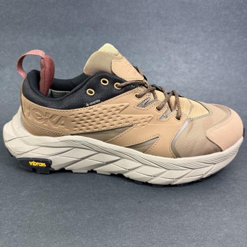 Hoka Anacapa Low GTX Waterproof 1122017 Size 9D Brown Athletic Hiking Shoes