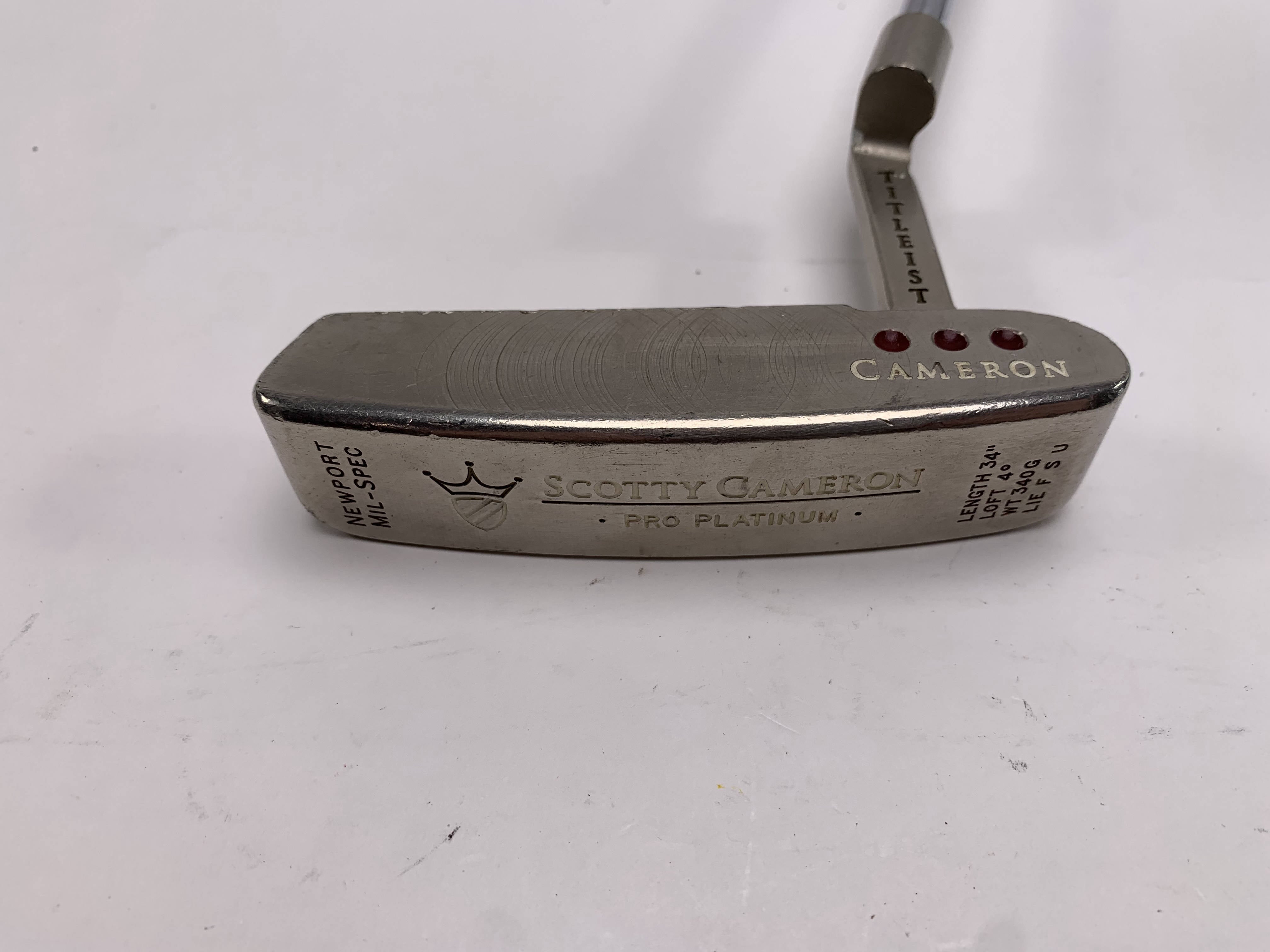 Scotty Cameron Pro Platinum Newport Putter 34