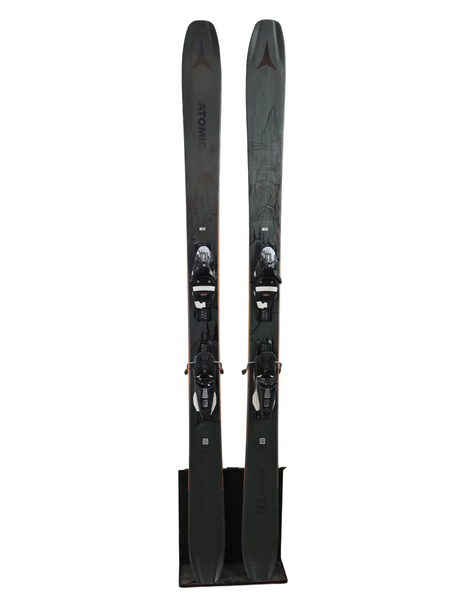Used 2022 Atomic Bent Chetler 100 Skis (180cm) w/ Look NX 12 Bindings