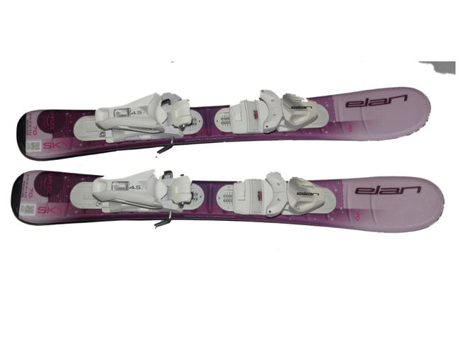 70 cm NEW 2026 ELAN SKY  girls kids Ski System with EL 4.5 GW size adjustable Bindings