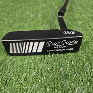 Good Good Golf Original Black Blade Putter 345 Grams CNC Machined RH 35"