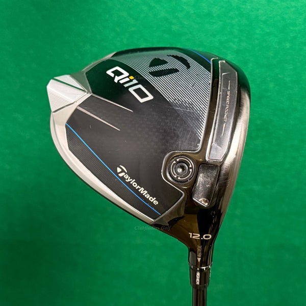 TaylorMade Qi10 12 Driver Fujikura Ventus Blue 5-A Graphite Seniors w/HC