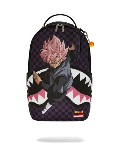 Sprayground Dragon Ball Z Super Saiyan Rose Goku Black DLXSV Backpack DSB87