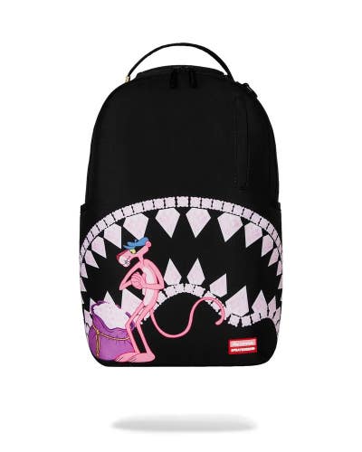 Sprayground Pink Panther Diamond Shark DLXR Graphic Print Laptop Backpack DSB94