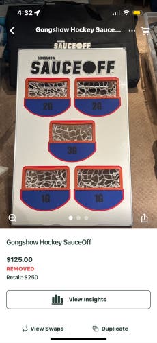 Gong Show Hockey Sauce Off