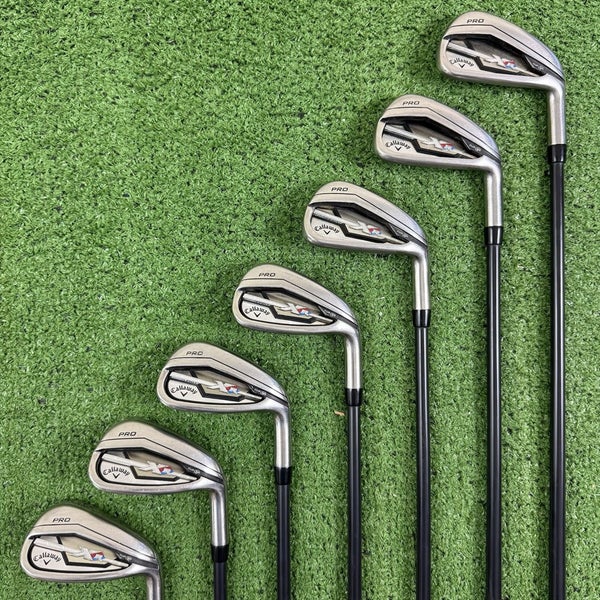 Callaway XR Iron Set 5-PW AW Project X 4.5 Senior A Flex Right Handed -1 Short