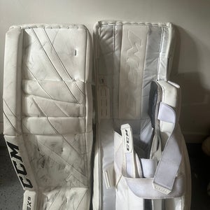 33" +1 CCM Eflex 5 Goalie Leg Pads