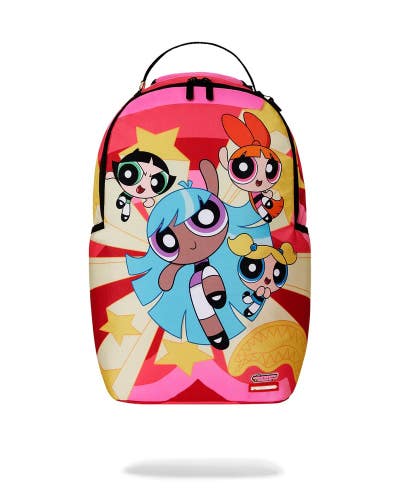 Sprayground Powerpuff Girls Blast B7697 Backpack Unisex Graphic Print FLBP009