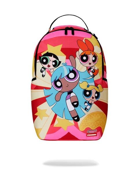 Sprayground Powerpuff Girls Blast B7697 Backpack Unisex Graphic Print FLBP009
