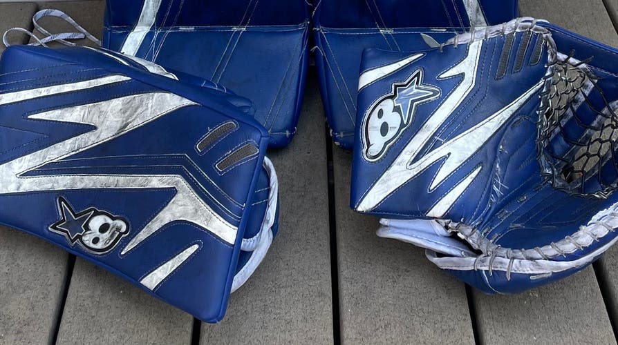 hockey Goalie Glove And Blocker