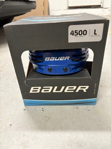 Large Bauer 4500 Helmet Pro Stock (New)