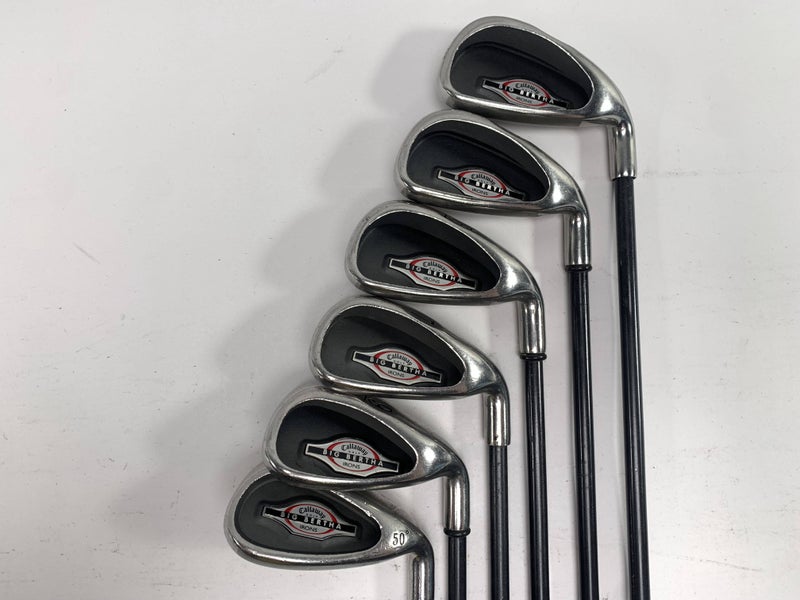 Callaway Big Bertha 2002 Iron Set 4-PW RCH 75i Regular RH +1'' No 8 iron