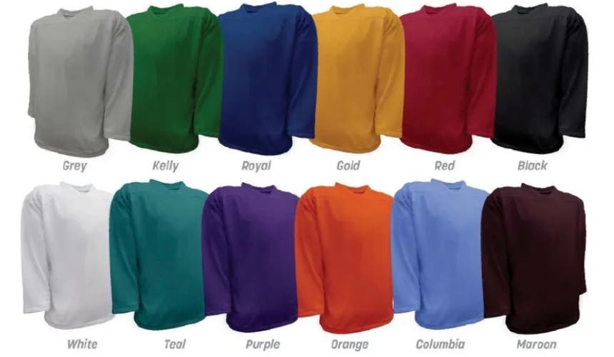 Orange And White Youth Small And Medium K1 Jersey (New)