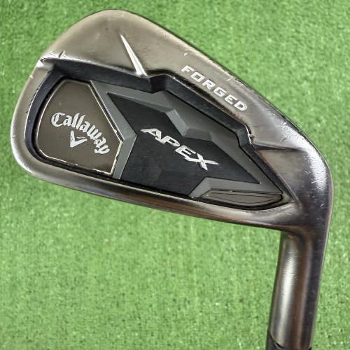 Callaway Apex CF19 Forged 6 Iron Black Steel True Temper Elevate 95g Stiff Flex