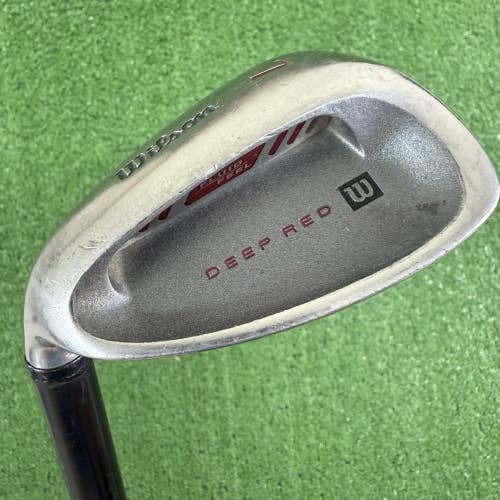 Wilson Staff Deep Red Graphite Fat Shaft LW Lob Wedge Regular Flex Left Handed