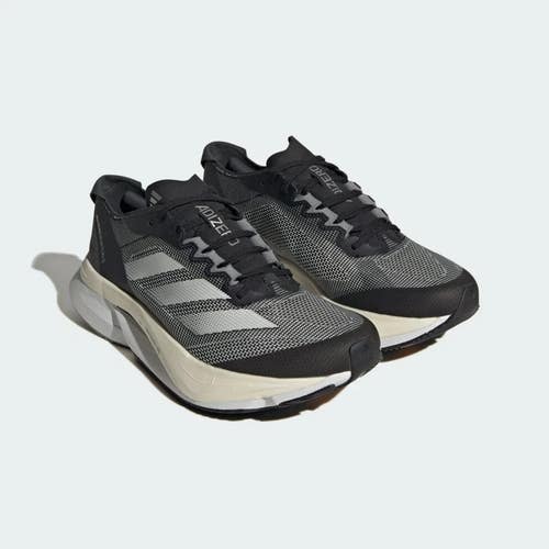 Adidas Adizero Boston 12 HQ2171 Sneakers Womens Black White Running Shoes FL3990