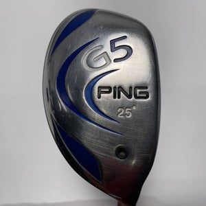 Ping G5 5 Hybrid 25* TFC100H Soft Regular Senior Graphite Mens RH