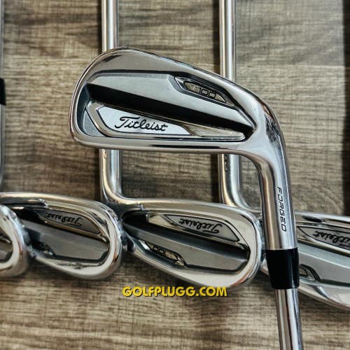 Titleist T100 Iron Set 6-GW / AMT White Steel, Stiff Flex (113)