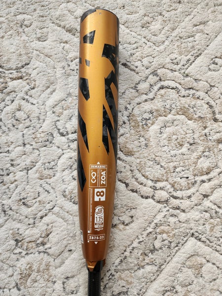 2023 DeMarini Zoa Composite USSSA Certified Bat (-8) 22 oz 30" (Used)