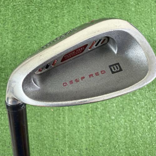 Wilson Staff Deep Red Graphite Fat Shaft SW Sand Wedge Regular Flex Left Handed