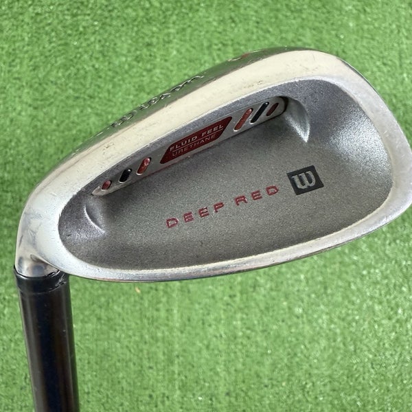 Wilson Staff Deep Red Graphite Fat Shaft SW Sand Wedge Regular Flex Left Handed