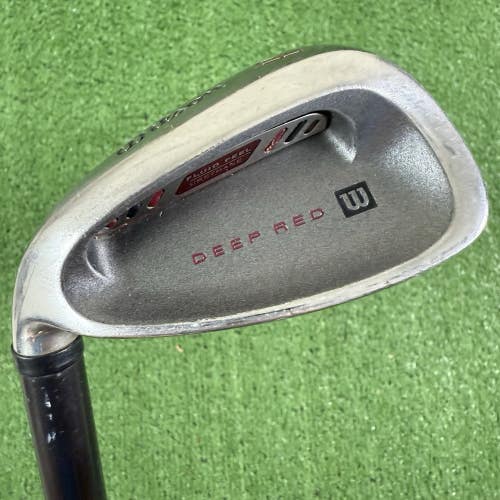 Wilson Staff Deep Red Graphite Fat Shaft Pitching Wedge Regular Flex Left Handed