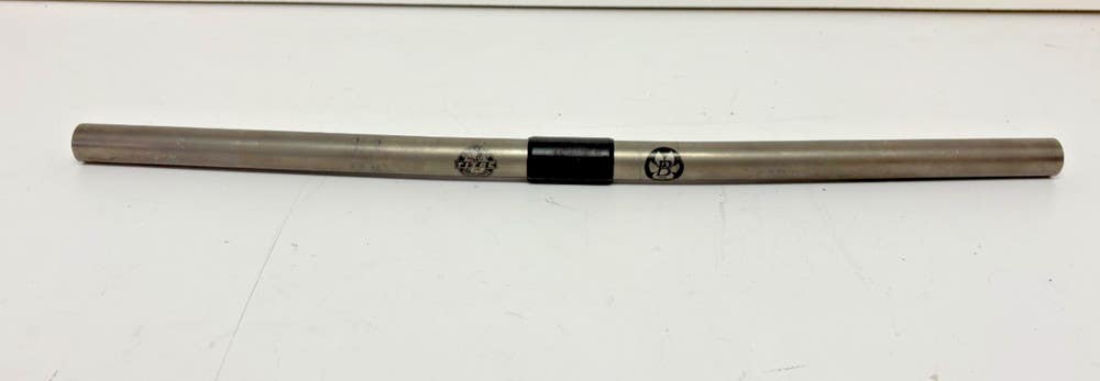 Vintage Bontrager Titec 555mm Titanium Flat Handlebar 22.2mm Clamp 26mm Shim