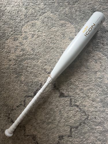 Beautiful!! Clean!! White Rawlings Icon 30/22 (-8)