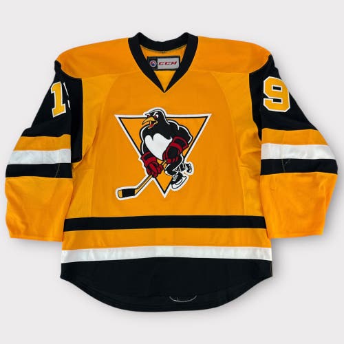 Pro Stock Game Used CCM Wilkes-Barre/Scranton Penguins Preseason Jersey Harris