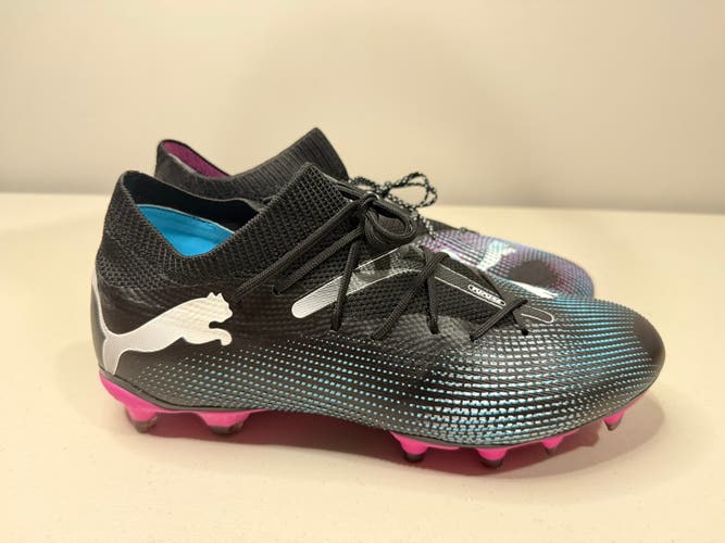 Size 6 Women’s PUMA Future 7 Match FG/AG Women's Soccer Cleats Pink Black New